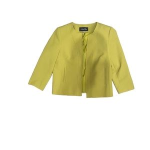 Chelsea Rose Blazer lime green size 6